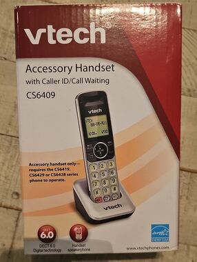 Vtech CS6409 Accessory Handset 🌸 NEW IN BOX